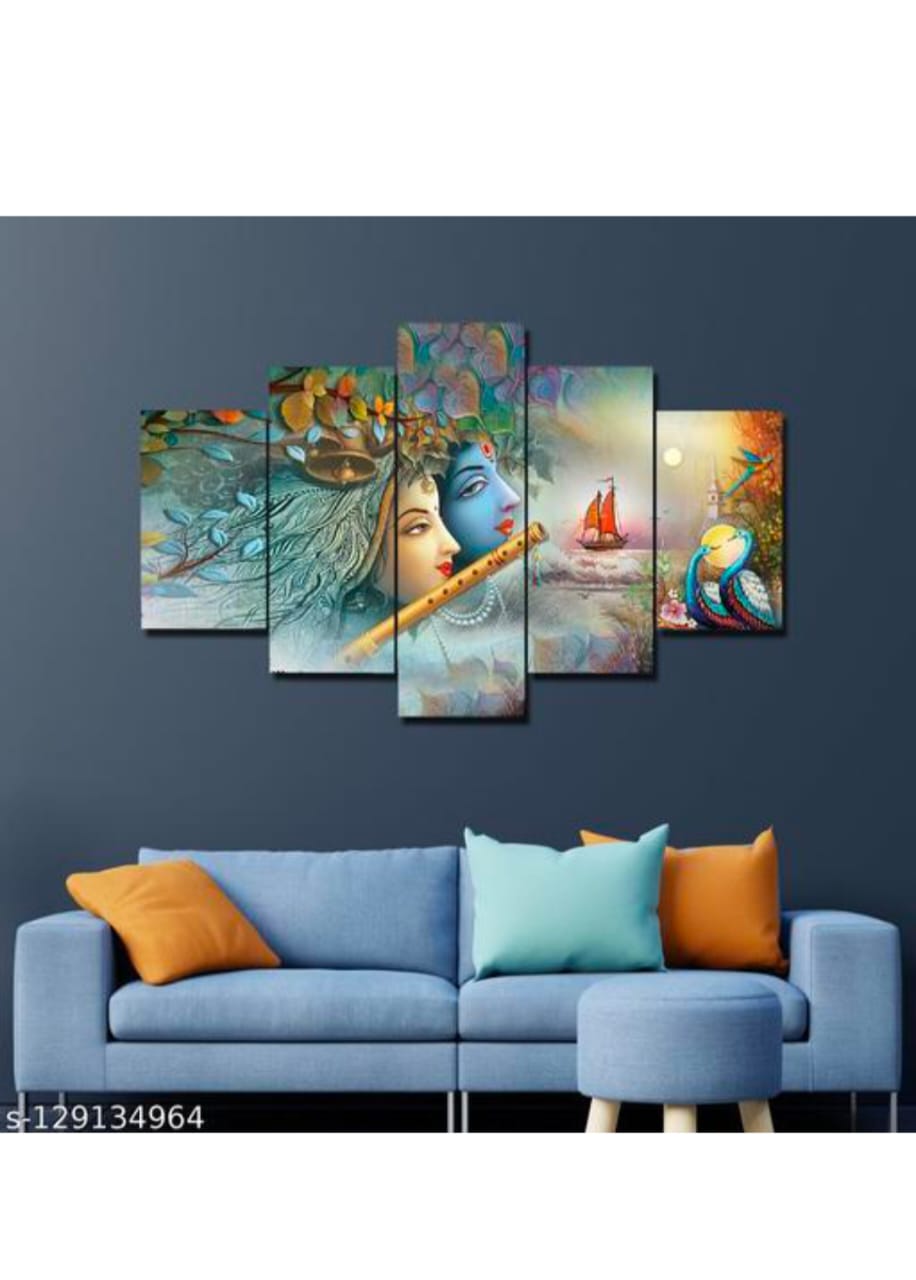 Perpetual Paintings for Wall Decoration - Set Of 5, 3d Wall Painting for  Living Room Large Size